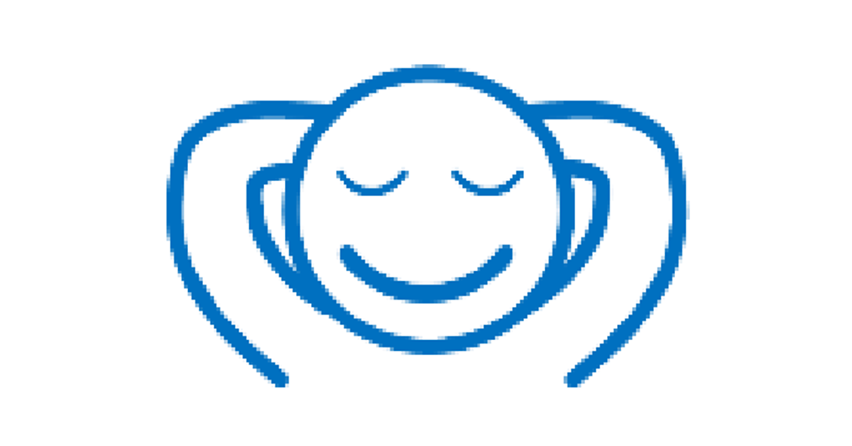 picture of a person smiling with their eyes closed